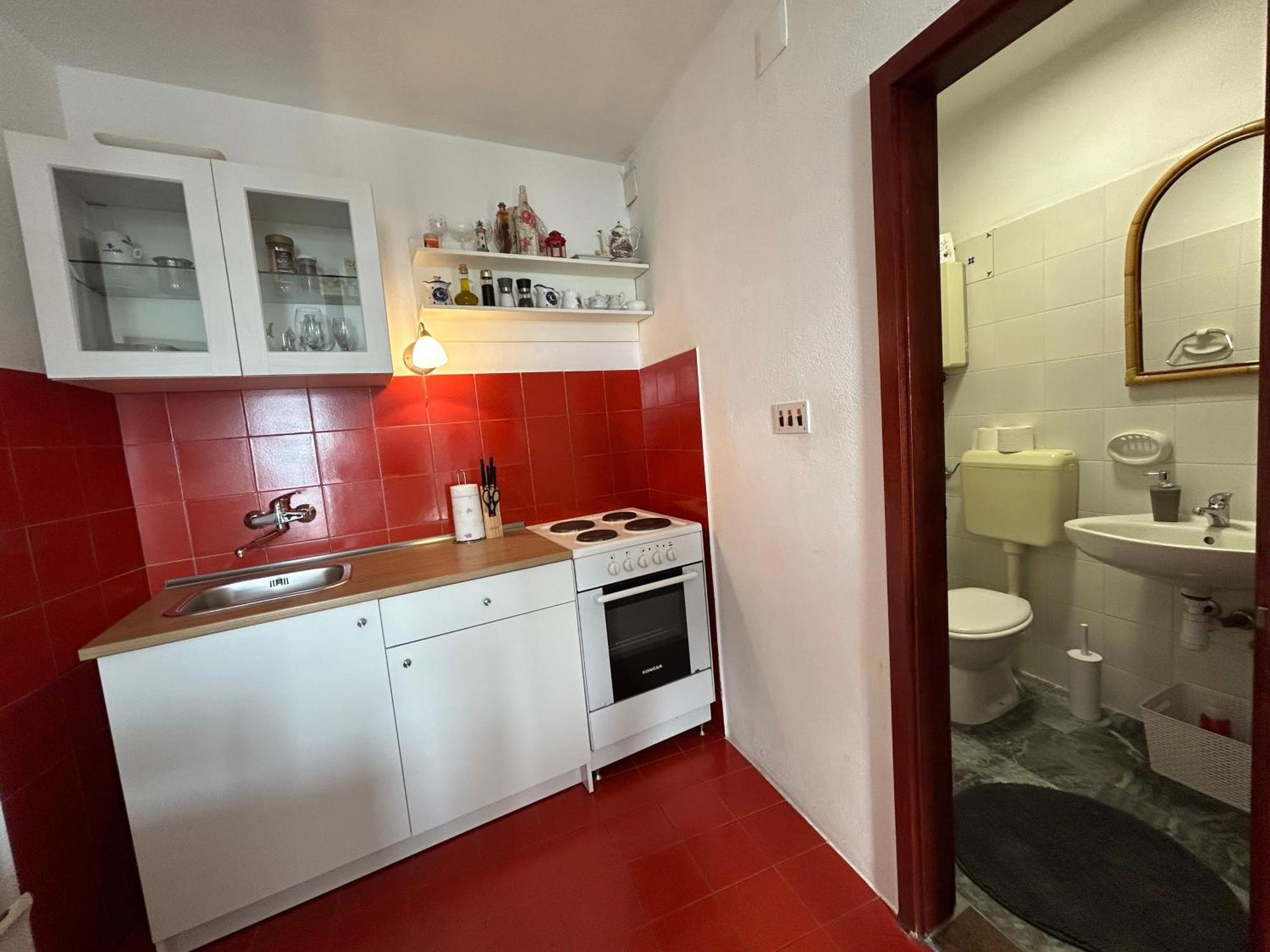 Seafront Studio Apartment+Balcony بودغورا المظهر الخارجي الصورة