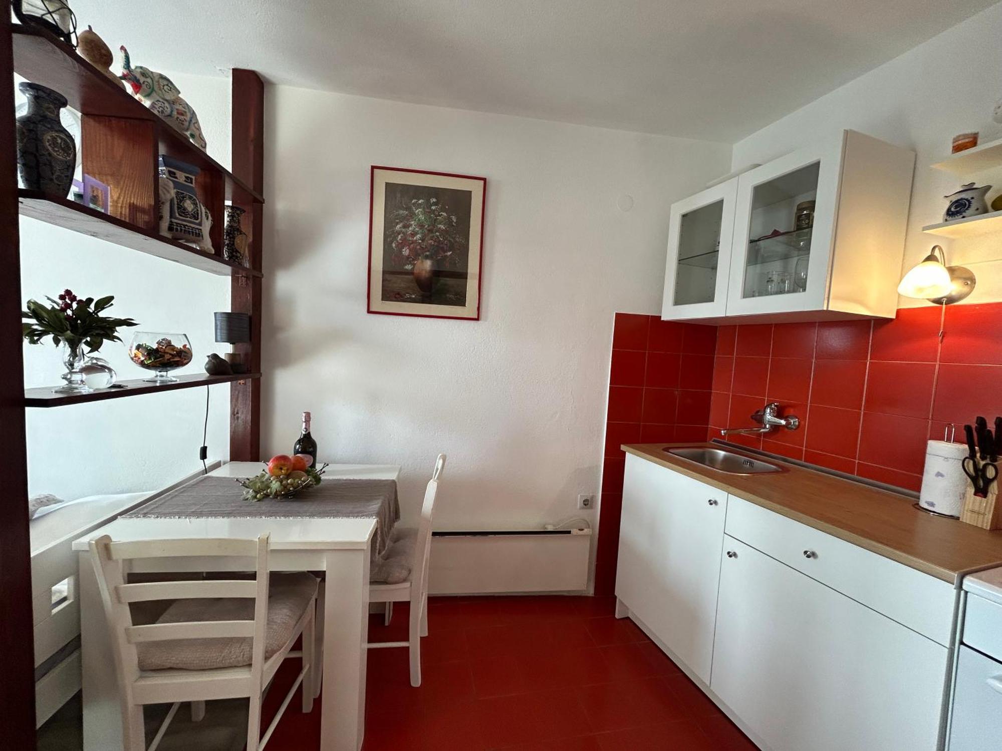 Seafront Studio Apartment+Balcony بودغورا المظهر الخارجي الصورة